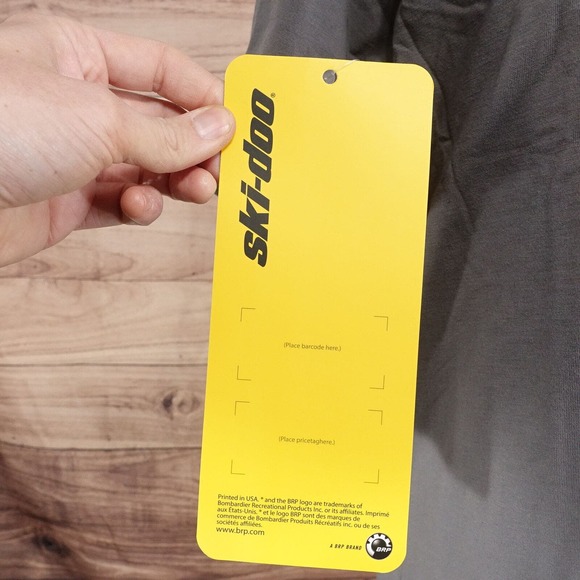 Ski-Doo Racing Ski Doo Snowmobiles Logo Winter Sports T-Shirt Size L Grey New! - Picture 6 of 8